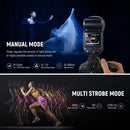 Neewer Z2-N TTL Round Head Flash Speedlite for Nikon (Battery Kit)