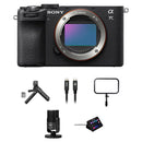 Sony a7C II Mirrorless Camera with Live Streaming Kit (Black)