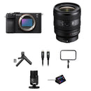 Sony a7C II Mirrorless Camera with 16-25mm f/2.8 Lens and Live Streaming Kit (Black)