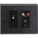 RDL European Plate Adapter for 2-Single D-Style Or One Dual-Decora DD-Style Product (Black)