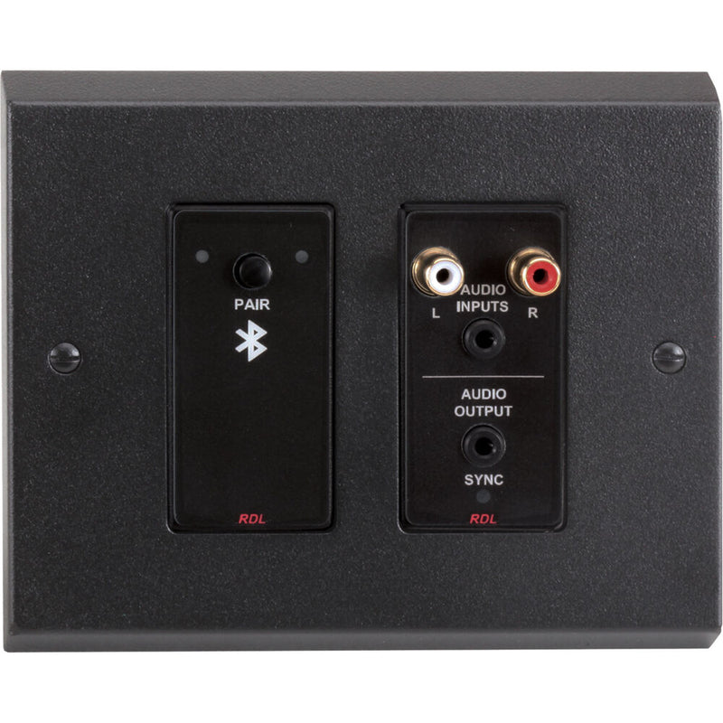 RDL European Plate Adapter for 2-Single D-Style Or One Dual-Decora DD-Style Product (Black)