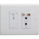RDL European Plate Adapter for 2-Single D-Style Or One Dual-Decora DD-Style Product (White)