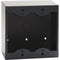 RDL SMB-2B Surface Mount Box for 2 Decora-Style Products (Black)