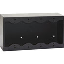 RDL SMB-4B Surface Mount Box for 4 Decora-Style Products (Black)