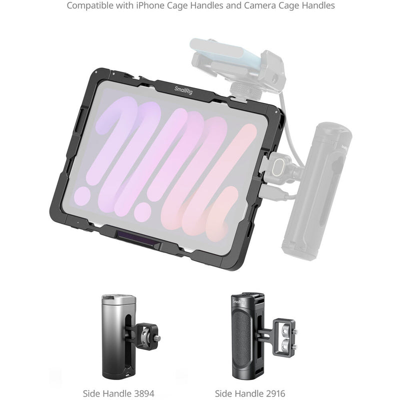 SmallRig Cage for 8.3" iPad mini 6 and mini A17 Pro Tablets