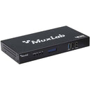 MuxLab KVM Over IP PoE Workstation Transceiver 4K/60