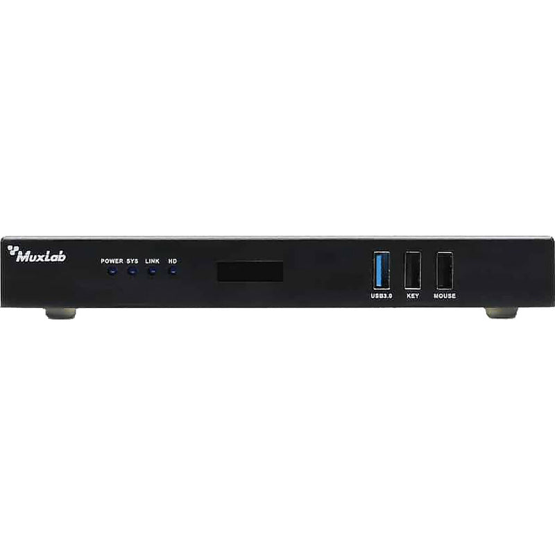 MuxLab KVM Over IP PoE Workstation Transceiver 4K/60