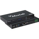 MuxLab KVM Over IP PoE Workstation Transceiver 4K/60