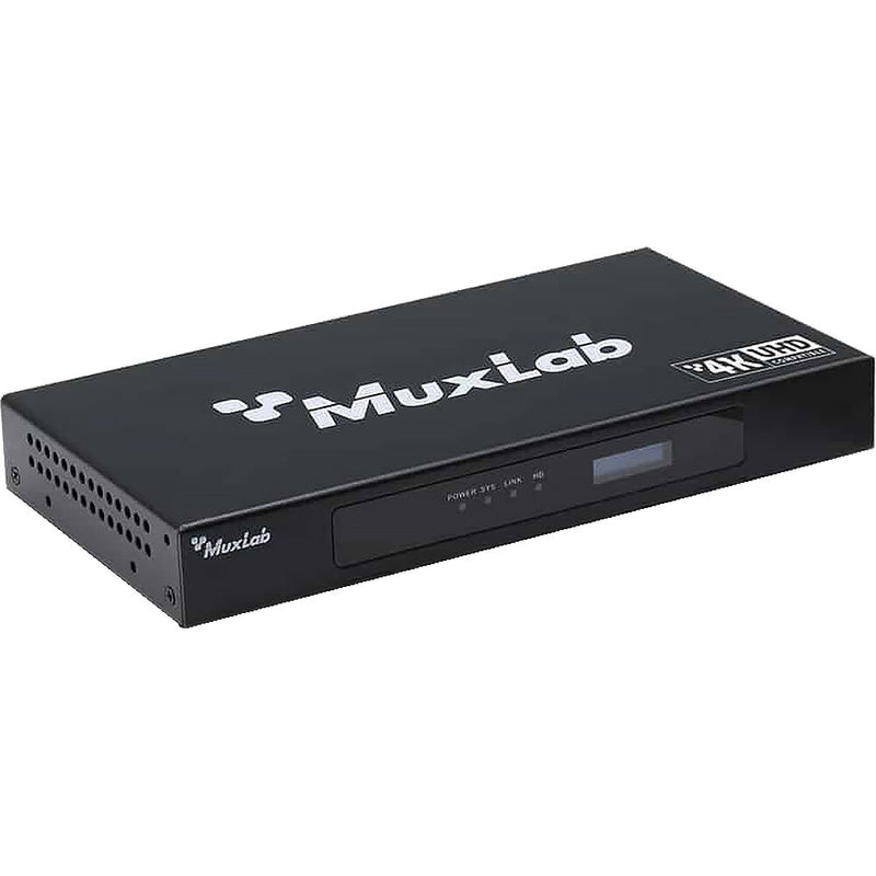 MuxLab HDMI-over-IP PoE Seamless Transceiver (4K30)