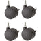 Argosy 90 Series Caster Kit with 4 Locking Casters