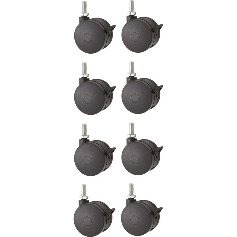 Argosy 90 Series Caster Kit with 8 Locking Casters