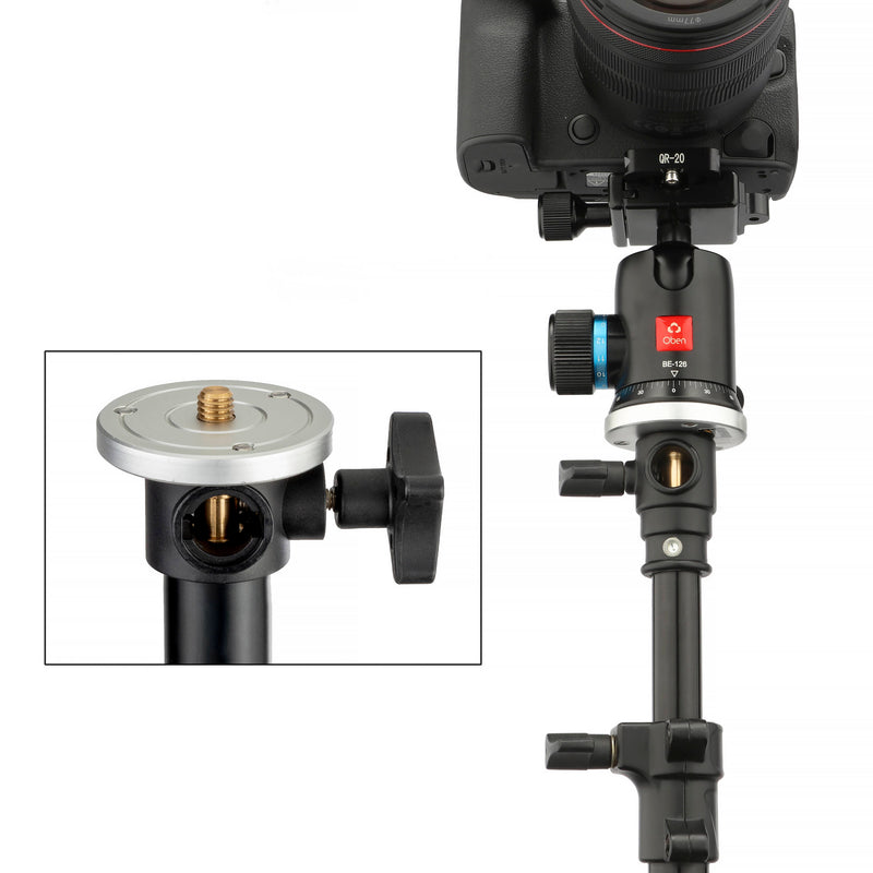 Impact 3/8"-16 Head Mounting Plate with Round Stud