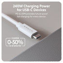 HYPER HyperDrive Next USB4 USB-C Cable (4', White)