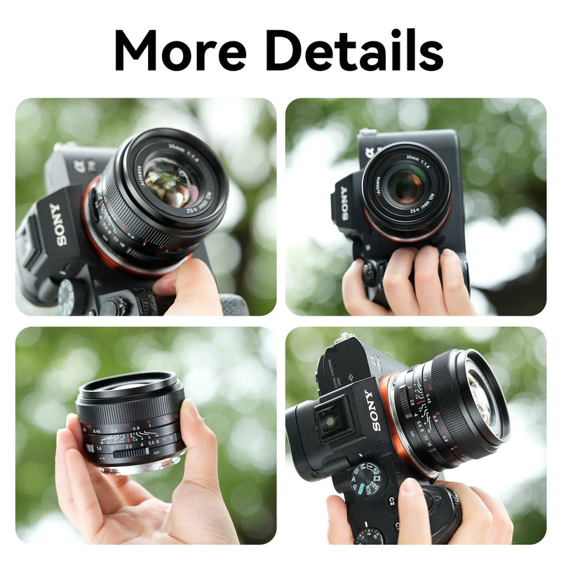 7Artisans 35mm f/1.4 Mark III Lens (L-Mount, Black)