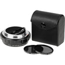 FotodioX DLX Stretch Adapter with ND Filter Set (Minolta SR/MD to Canon RF-Mount)