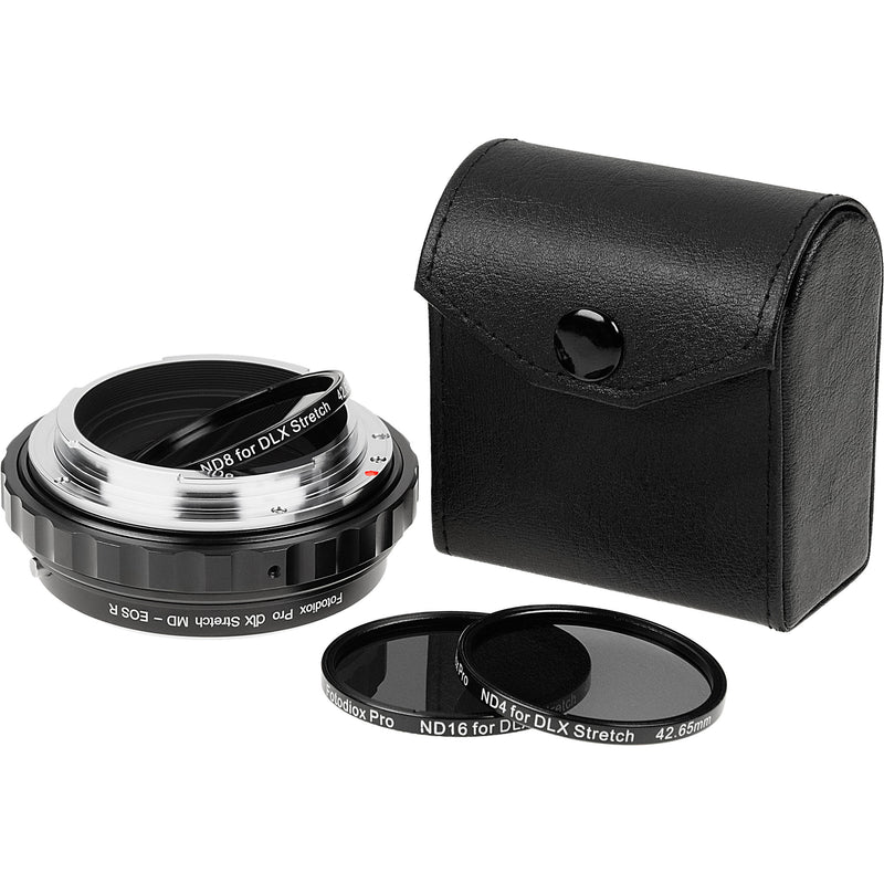 FotodioX DLX Stretch Adapter with ND Filter Set (Minolta SR/MD to Canon RF-Mount)