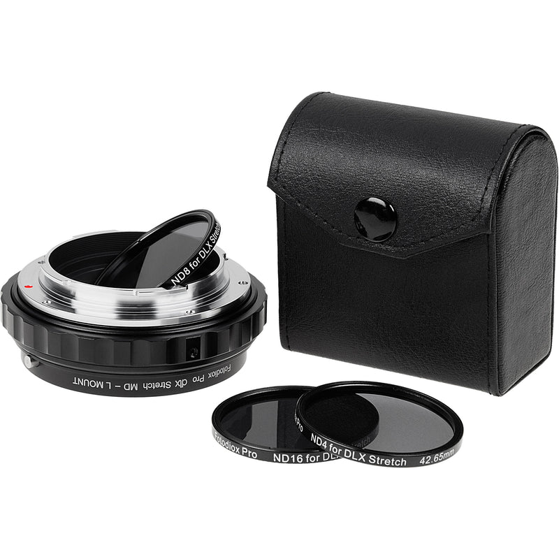 FotodioX DLX Stretch Adapter with ND Filter Set (Minolta SR/MD to L-Mount)