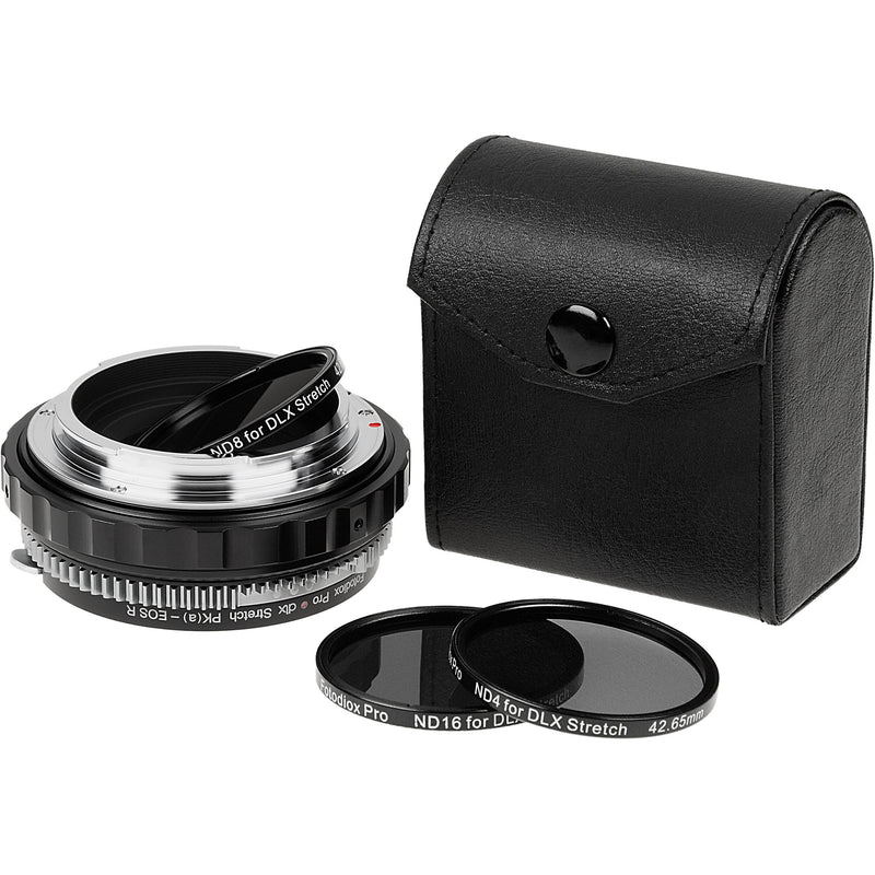 FotodioX DLX Stretch Adapter with ND Filter Set (Pentax K AF to Canon RF-Mount)