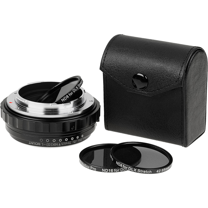 FotodioX DLX Stretch Adapter with ND Filter Set (Nikon G to L-Mount)