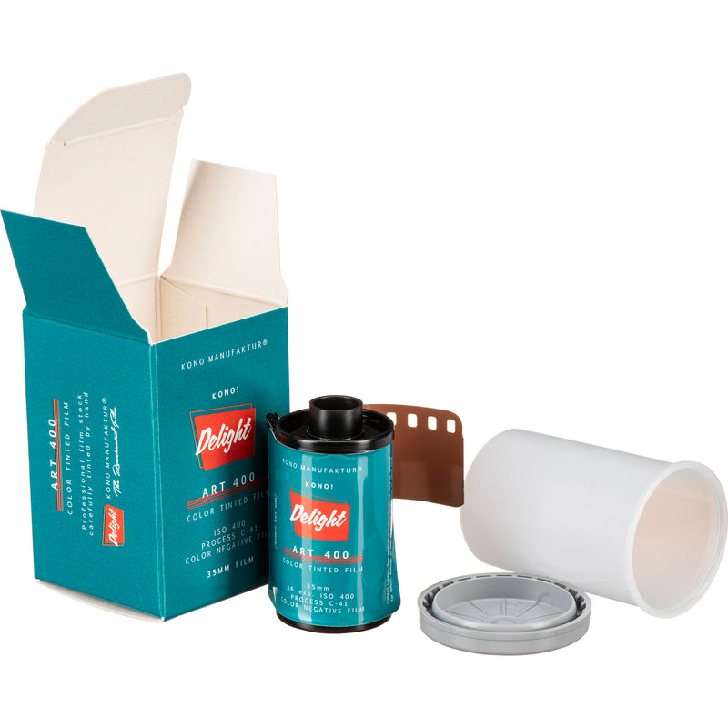 KONO Delight ART 400 Color Negative Film (35mm Roll Film, 36 Exposures, Expires on 02/2025)