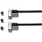 Kensington Universal 3-in-1 Keyed Cable Lock (Twin Lockheads, Custom Keyed)