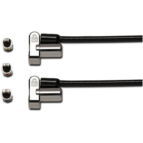Kensington Universal 3-in-1 Keyed Cable Lock (Twin Lockheads, Custom Keyed)