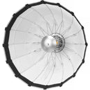 Godox Bowens Mount Umbrella-Style Easy Lock Softbox (Black/White, 25.6")