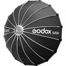 Godox Bowens Mount Umbrella-Style Easy Lock Softbox (Black/White, 33.5")