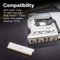 Crucial 16GB Pro Overclocking 6000 MHz UDIMM Memory Module (White)