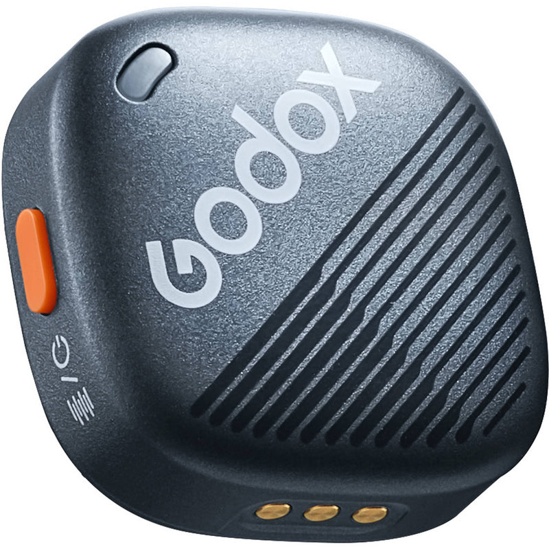 Godox Cube-C 2-Person Wireless Microphone System for Cameras and Mobile Devices (2.4 GHz, Black)