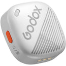 Godox Cube-C 2-Person Wireless Microphone System for Cameras and Mobile Devices (2.4 GHz, White)