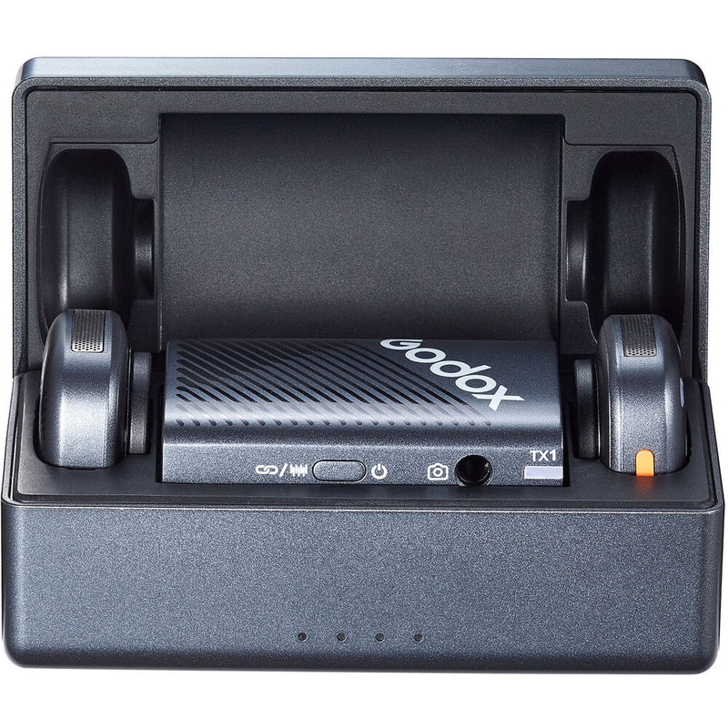 Godox Cube-C 2-Person Wireless Microphone System Combo Kit 1 for Cameras and Mobile Devices (2.4 GHz)