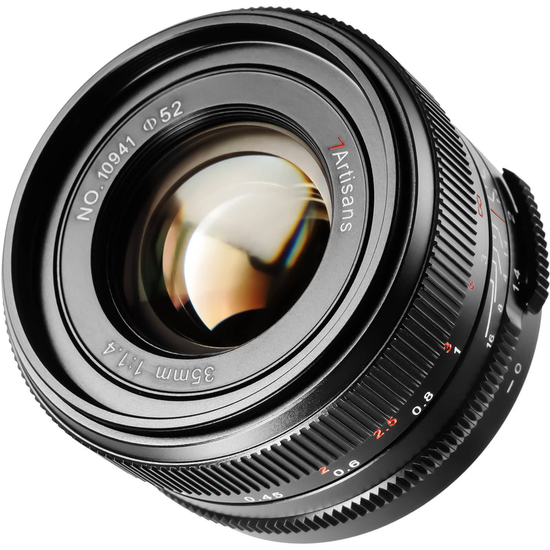7Artisans 35mm f/1.4 Mark III Lens (Sony E, Titanium Gray)