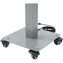 Luxor KwikBoost Wheeled Base for Freestanding Courtesy Charging Stations