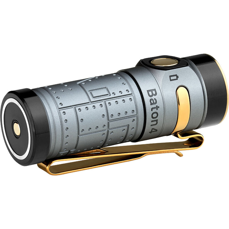 Olight Baton 4 Rechargeable Flashlight (Fighter Pilot)