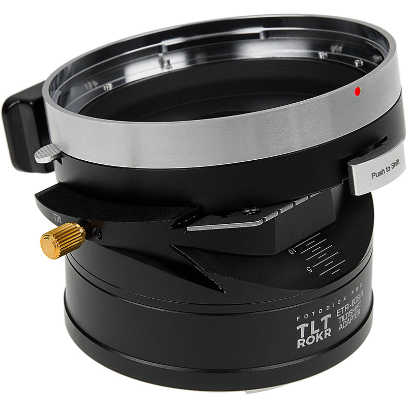 FotodioX TLT ROKR Tilt-Shift Lens Mount Adapter (Bronica ETR to Canon RF)