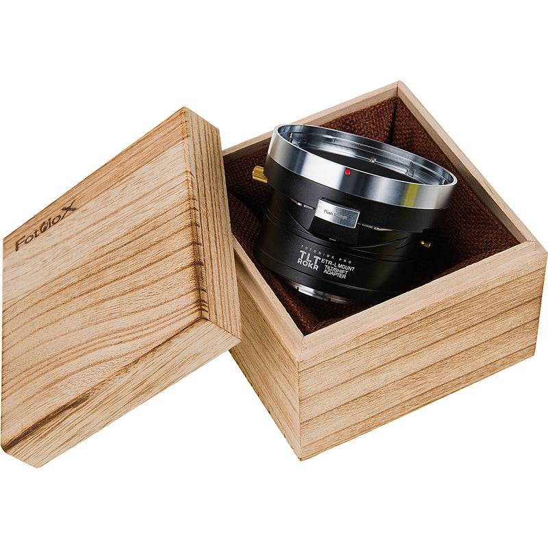 FotodioX TLT ROKR Tilt-Shift Lens Mount Adapter (Bronica ETR to L-Mount)
