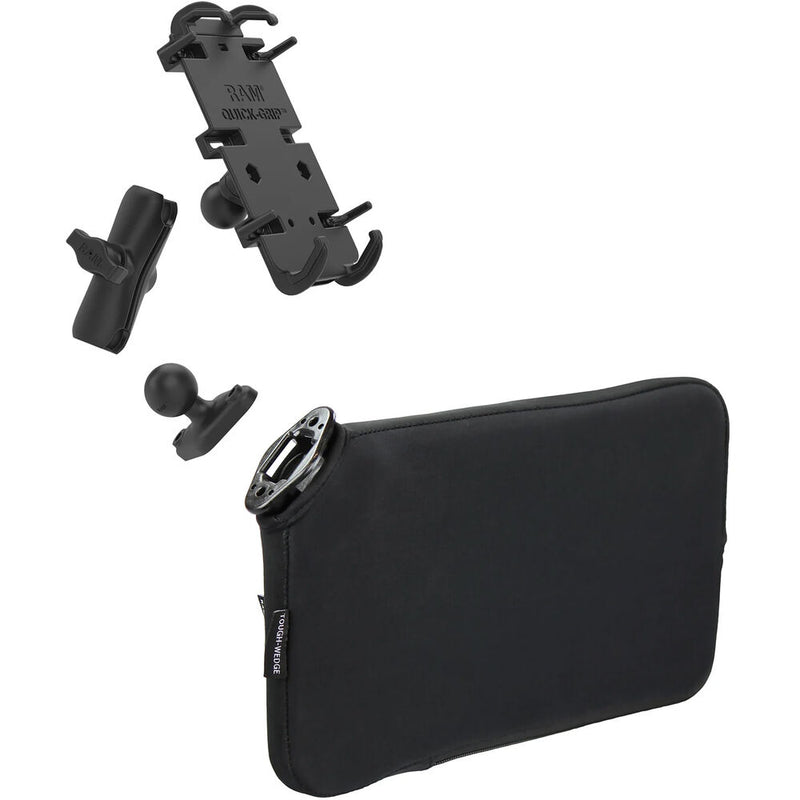 RAM Mounts Quick-Grip XL Phone Mount with Tough-Wedge Base