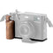 Tilta Mounting Baseplate with Wooden Grip for FUJIFILM X100VI (Black)