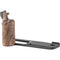 Tilta Mounting Baseplate with Wooden Grip for FUJIFILM X100VI (Black)