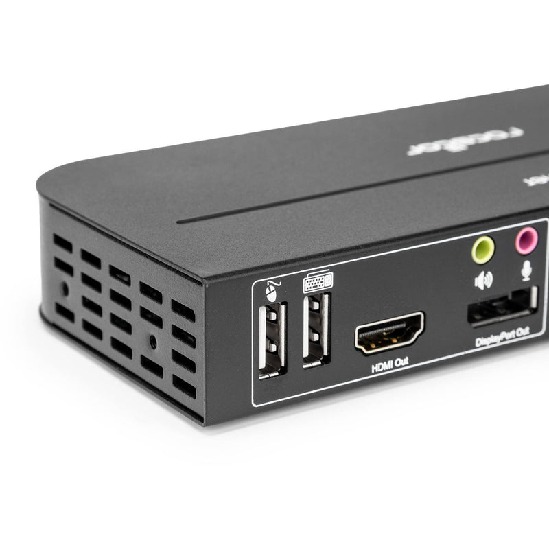 Rocstor SolidKVM SK05 DisplayPort 1.4 and USB 3.0 KVM Switch