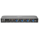 Rocstor SolidKVM SK04 DisplayPort 1.4 and USB 3.0 KVM Switch