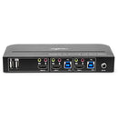 Rocstor SolidKVM SK06 4K HDMI and USB 3.0 2x1 KVM Switch (Black)