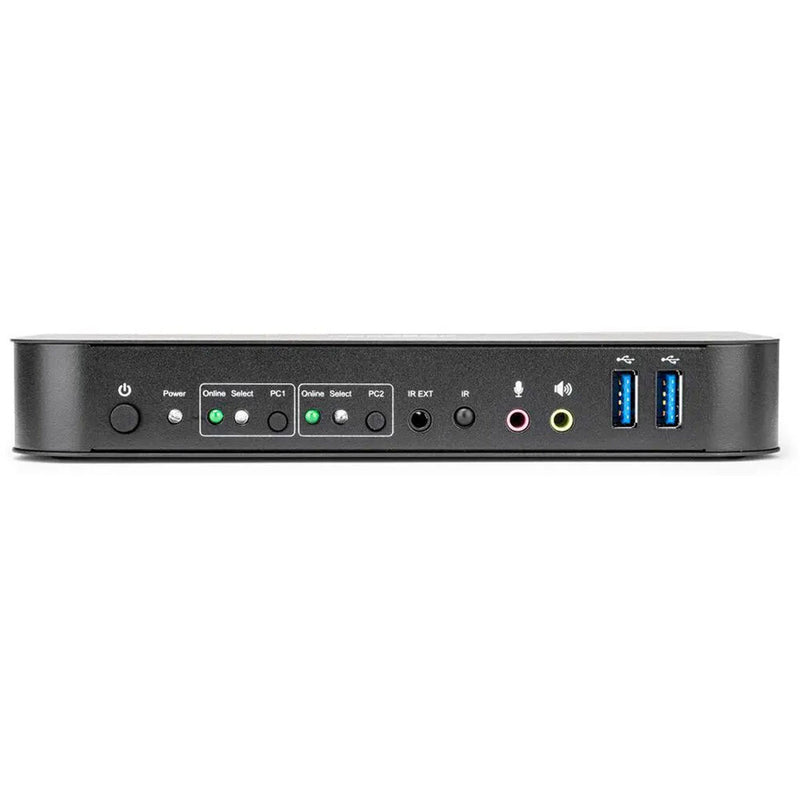 Rocstor SolidKVM SK06 4K HDMI and USB 3.0 2x1 KVM Switch (Black)