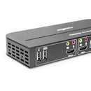 Rocstor SolidKVM SK06 4K HDMI and USB 3.0 2x1 KVM Switch (Black)