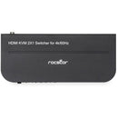 Rocstor SolidKVM SK06 4K HDMI and USB 3.0 2x1 KVM Switch (Black)