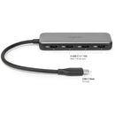 Rocstor USB-C Hub to Quad USB-C 3.1 Gen 2 (Silver)