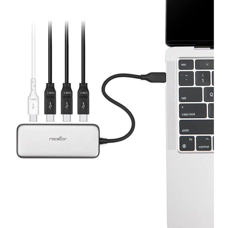 Rocstor 4-Port USB-C 3.1 Gen 1 Hub