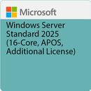 Microsoft Windows Server Standard 2025 (16-Core, APOS, Additional License)