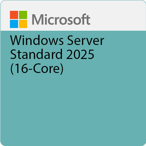 Microsoft Windows Server 2025 Standard Edition (64-Bit, OEM, DVD)